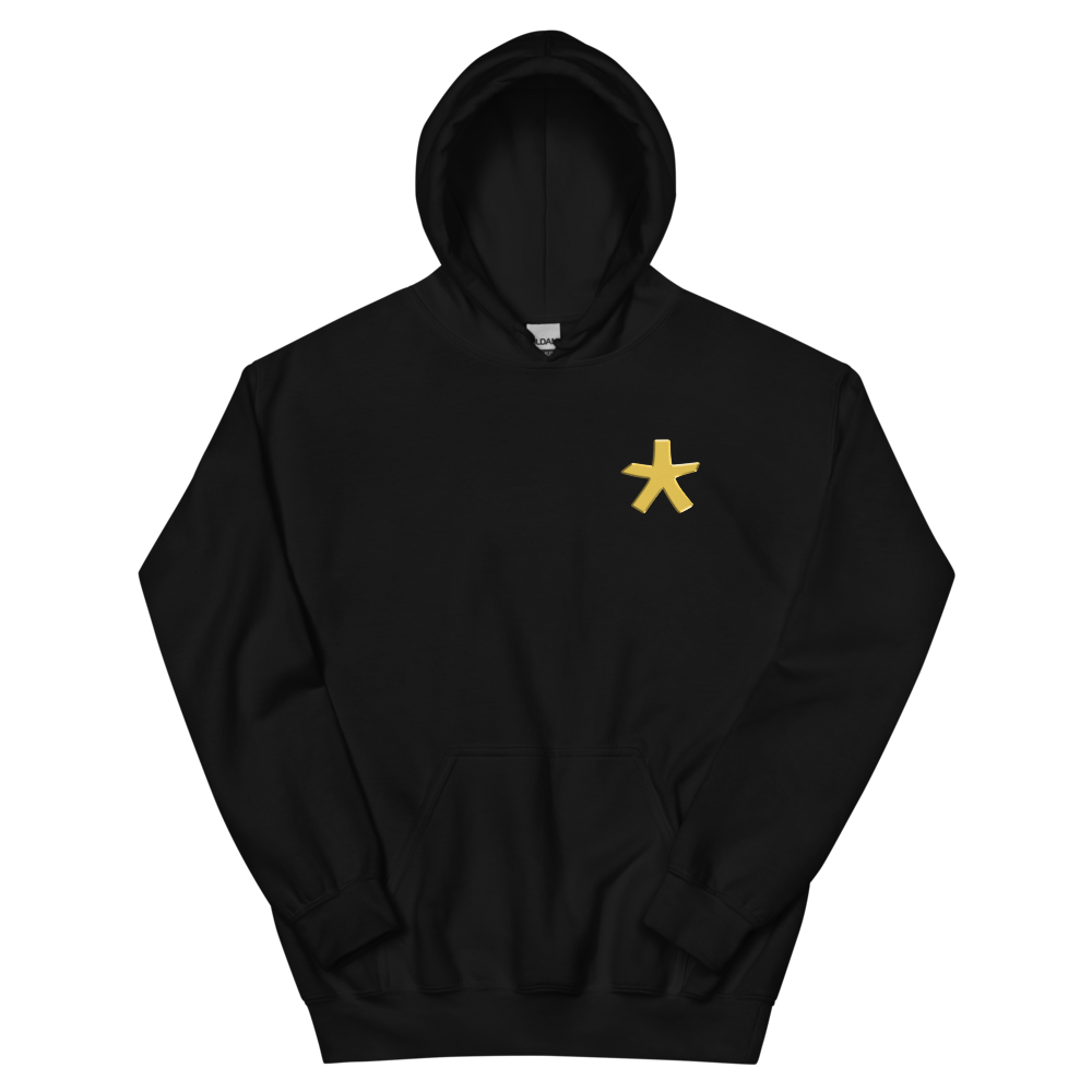 Hip Hop 50 Bling Hoodie (Gold) - Front