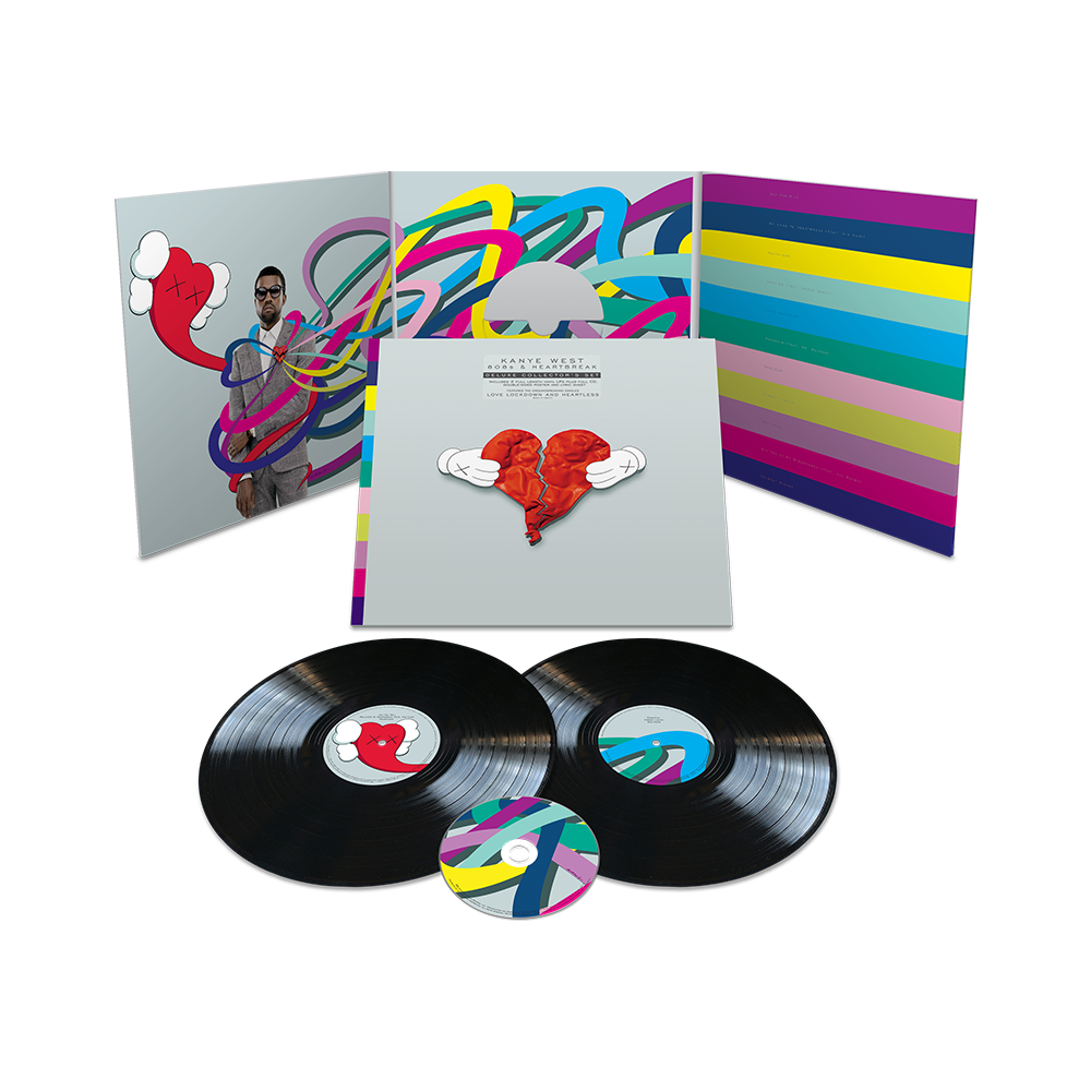 Kanye West, 808s & Heartbreak (2LP, CD)