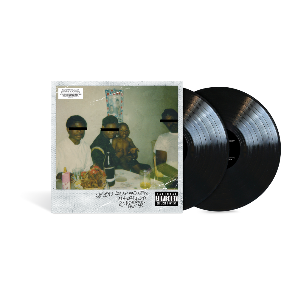 Kendrick Lamar - good kid, m.A.A.d city Exclusive Standard Black 2LP –  Urban Legends Store
