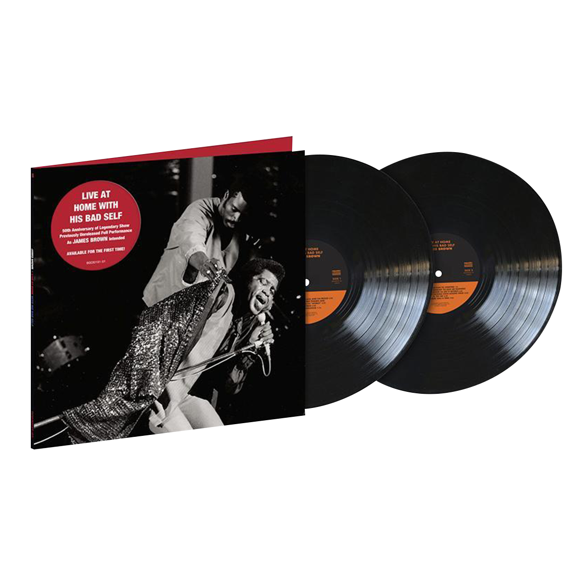 James Brown, Live At Home With His Bad Self (2LP)