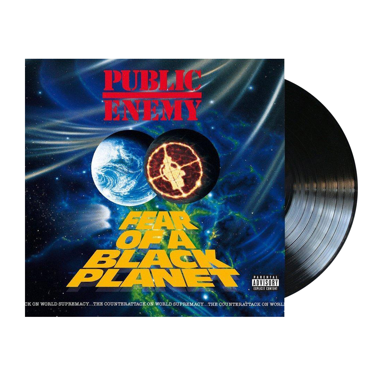 Public Enemy, Fear Of A Black Planet Album Cover