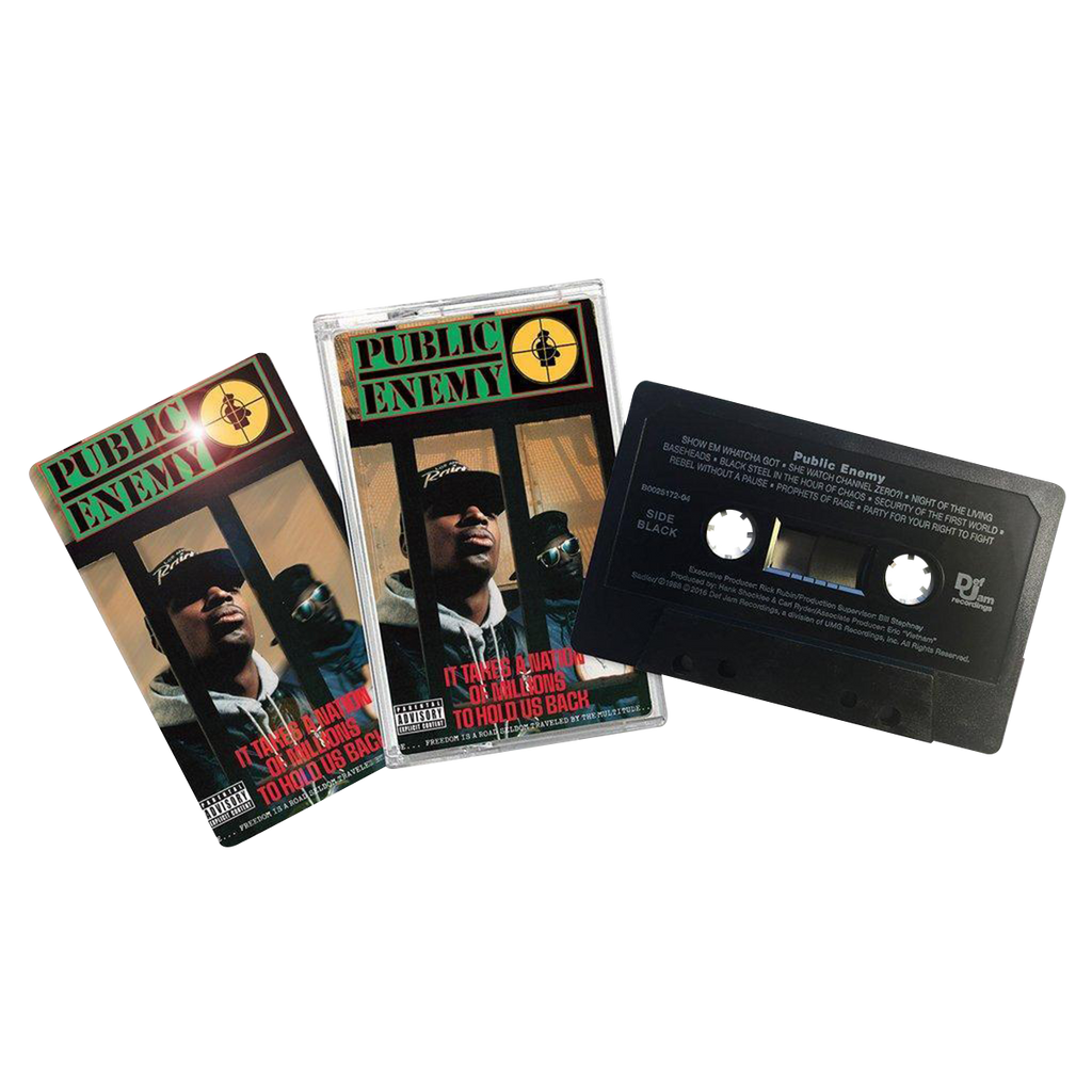 Public Enemy, It Takes A Nation Of Millions To Hold Us Back (Cassette, 3D Lenticular Cover)