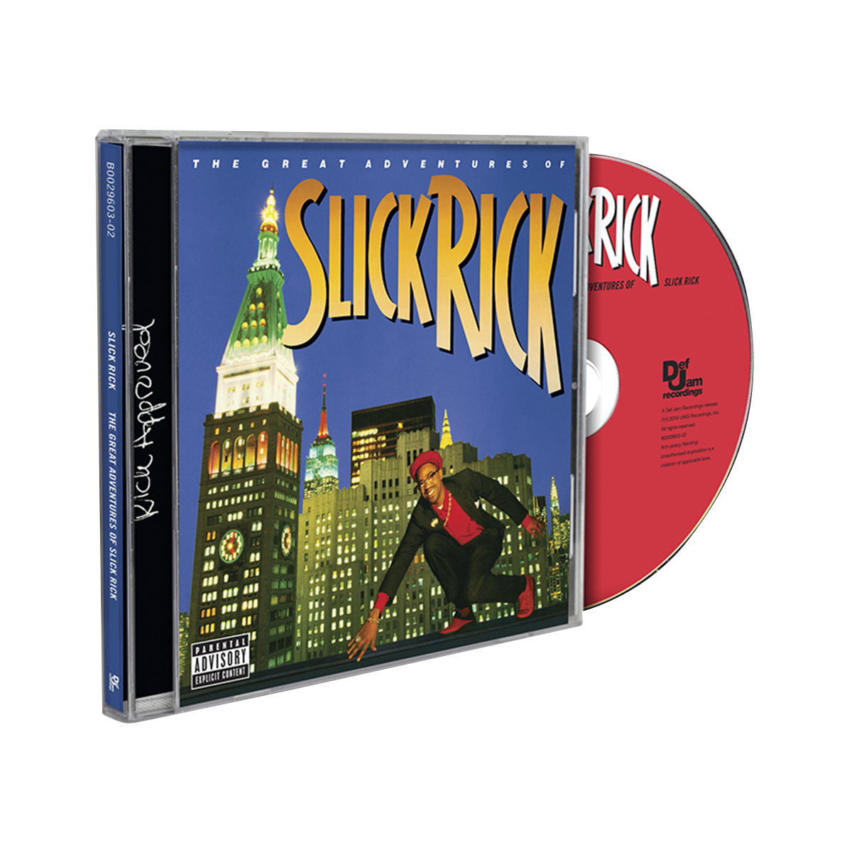 Slick Rick, The Great Adventures Of Slick Rick (CD) - Urban Legends Store
