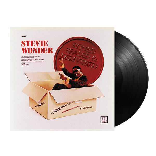 Stevie Wonder, Signed, Sealed & Delivered (Braille Cover) LP Urban